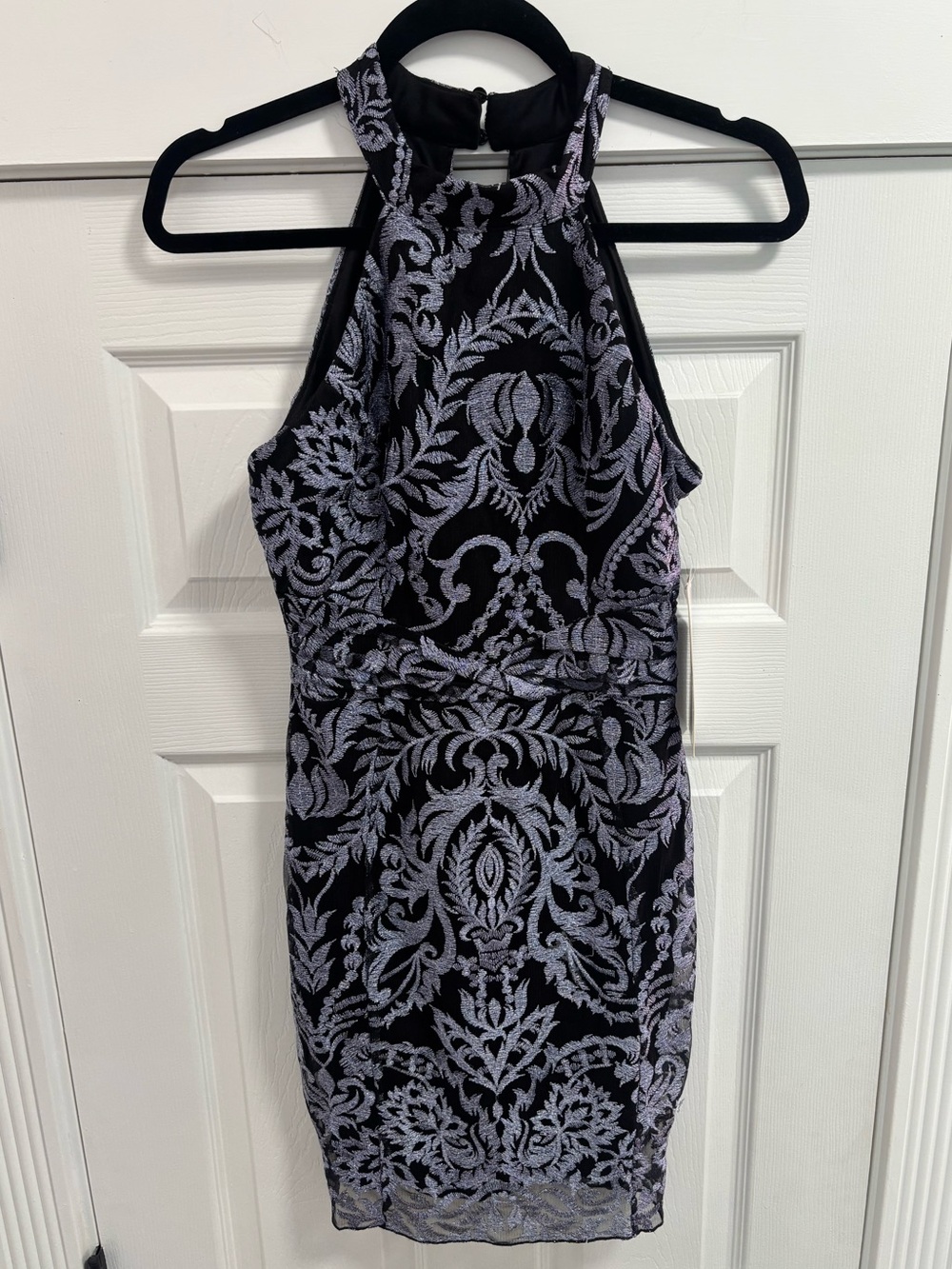 Formal Blue/Black Dress| Cocktail Dress | Size Small – NWT